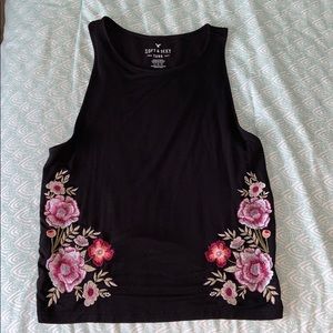Embroidered Soft and Sexy American Eagle Tank Top